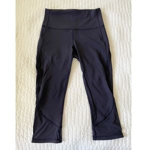 Lululemon Navy Cropped Leggings